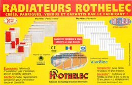 Publicités - Publicité Rothelec - Chauffage - Radiateurs - Radiateur - Strasbourg - Bon état - Publicidad