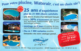 Publicités - Publicité Waterair - Seppois Le Bas - Bon état - Werbung