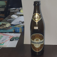 GERMANY-WEIHENSTEPHANER-BEER-(VITUS)(7.7%)-(500ml)-bottle Of Beer-used - Bier