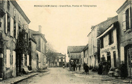 Monguilhem * Grand Rue * Postes Et Télégraphes * Ptt * épicerie * Commerces Magasins - Autres & Non Classés