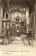 Montesquiou * Intérieur De L'église - Autres & Non Classés