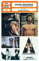 Fiche Mr Cinéma A2 °_ 1971 - Orange Mécanique - S. Kubrick - Otros
