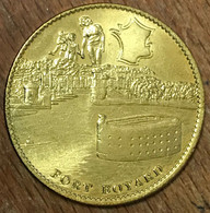 78 ÉLANCOURT FRANCE MINIATURE FORT BOYARD AB 2016 MÉDAILLE ARTHUS BERTRAND JETON TOURISTIQUE MEDALS TOKENS COINS - 2016