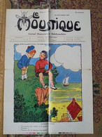 Poster Affiche Le Moustique Format 42 X 60 Suppl à Télémoustique N° 2500 De 1973 Dupuis TBE - Moustique, Le