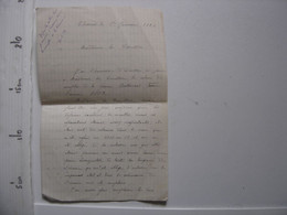 1924 Lettre A Une Comtesse Pour Les Comptes D'une Ferme THORENS BALLANSAT - Manuscripts
