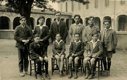 Gimont * Carte Photo * La Classe 5ème 4ème En 1929 , Pensionnat St Nicolas * école Scolaire Groupe élèves - Autres & Non Classés