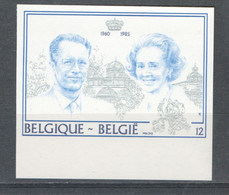België Nr 2198 Ongetand Cote €40 Perfect - Imperforados