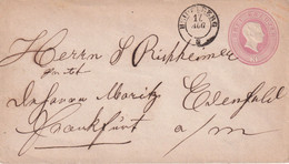 BADEN   ENTIER POSTAL/GANZSACHE/POSTAL STATIONARY LETTRE DE HEIDELBERG - Postal  Stationery