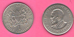 Kenia Kenya One Shilling 1978 - Kenya