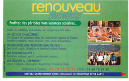 Publicités - Publicité Renouveau Vacances - Chambéry - Savoie - Bon état - Advertising