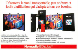 Publicités - Publicité Nomadic Display - Stand Transportable - Marne La Vallée - Bon état - Publicités