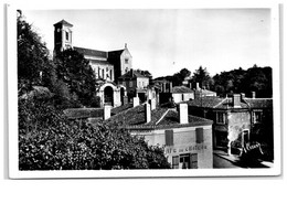 TALMONT Vue Des Halles Et De L'église - Talmont Saint Hilaire