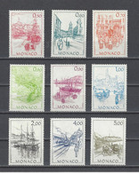 MONACO.  YT  N° 1510/1518   Neuf **  1986 - Unused Stamps