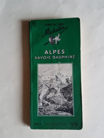 GUIDE  MICHELIN   REGIONAL  ALPES  SAVOIE  DAUPHINE  1959 - Michelin-Führer