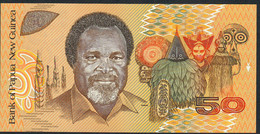 PAPUA NEW GUINEA P11 50 KINA 1988  # HTV  Signature 3   UNC. - Papua Nueva Guinea