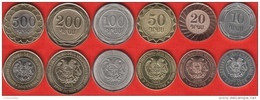 Armenia Set Of 6 Coins: 10 - 500 Dram 2003-2004 UNC - Arménie