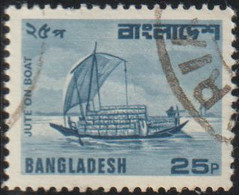 Bangladesh 1982 Scott 169 Sello º Barcos Velero Jute On Boat Michel 164 Yvert 170A Stamps Timbre Briefmarke Francobolli - Bangladesh