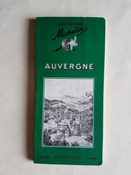 GUIDE  MICHELIN   REGIONAL  AUVERGNE   1962 - Michelin (guides)