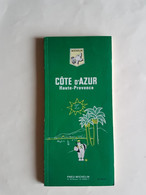 GUIDE  MICHELIN   REGIONAL  COTE  D AZUR  1970 - Michelin (guias)