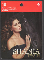 2014  Shania Twain, Singer  Sc 2768  BK 594  ** - Volledige Boekjes