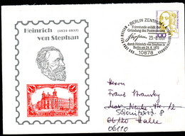 Bund PU350 B1/001 HEINRICH V. STEPHAN Gelaufen Sost. Berlin 1997 NGK 5,00 € - Private Covers - Used