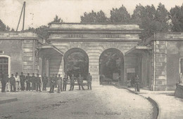 CARTE D'AUTREFOIS  GUERRES ET MILITAIRES LORRAINE VERDUN PORTE SAINT-PAUL - Lorraine