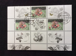 2016 Bord De Feuille Oblitéré YT 805 Bouquet De Fleurs - Used Stamps