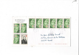 Philatélie Timbres Sur Enveloppe, 8-11-2010 - Covers & Documents