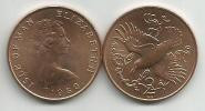 Isle Of Man 2 Pence 1980.  Bird Oiseau - Eiland Man