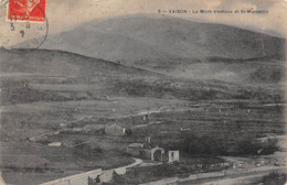 Vaison La Romaine       84        Le Mont Ventoux Et Saint Marcelin     (voir Scan) - Vaison La Romaine