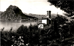 Lugano - Chiesa Di Castagnola E Monte S. Salvatore (184) * 14. 6. 1957 - Agno