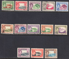 Dominica 1938-47, Cancelled, Sc# ,SG 99-108 - Dominica (...-1978)