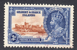 Gilbert & Ellice Islands 1935 Silver Jubilee, Cancelled, Sc# ,SG 38 - Gilbert- En Ellice-eilanden (...-1979)