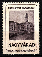 NAGYVÁRAD ORADEA Town City Hall - Occupation Revisionism WW1 Romania Hungary Transylvania - Used - Transylvanie