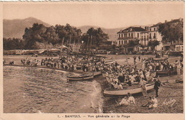 ***  66  ***  BANYULS SUR MER  Vue Générale De La Plage Neuve TTB - Banyuls Sur Mer