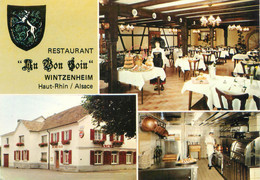 CPSM FRANCE 68 "Wintzenheim, Restaurant Au Bon Coin" - Wintzenheim