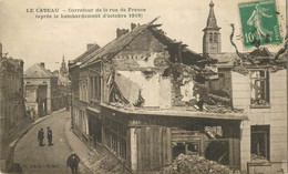 CPA FRANCE 59 "Le Cateau, Carrefour De La Rue De France" - Le Cateau