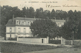 CPA FRANCE 78 "Le Chesnay, Château Du Bas Bel Air" - Le Chesnay