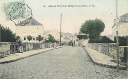 CPA FRANCE 78 "Maule, Vue Prise Du Pont De La Bélique" - Maule