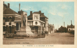 CPA FRANCE 59 "Feignies, Le Monument Aux Morts" - Feignies