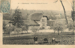 CPA FRANCE 78 "Chambourcy, Haras Et Château De Joyeuval" - Chambourcy