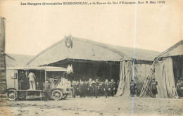 CPA FRANCE 78 "Buc, Les Hangars Démontables Bessonneau" - Buc