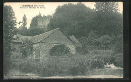 CPA Chailland, Moulin Et Chateau De Clivoy - Chailland