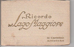 RICORDO  DEL  LAGO  MAGGIORE  -  DÉPLIANT 12   C P A   ( Voir  Quelques  Vues  )     - (21 / 5 / 178  ) - Non Classés