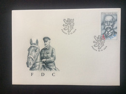 2018 : FDC YT 901 BF 73 T.G. MASARYK 1er President De Tchécoslovaquie - FDC