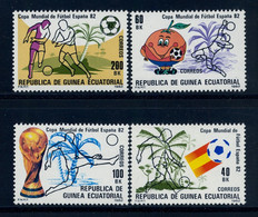 GUINEA ECUATORIAL , ED. 35 / 38 ** , COPA MUNDIAL DE FÚTBOL , ESPAÑA 82 , FOOTBALL , SOCCER - Guinée Equatoriale