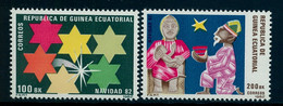 GUINEA ECUATORIAL , ED. 43 / 44 ** , NAVIDAD 1982 - Guinée Equatoriale