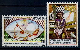 GUINEA ECUATORIAL , ED. 63 / 64 ** , NAVIDAD 1984 - Guinée Equatoriale