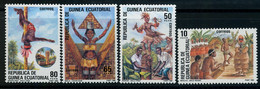 GUINEA ECUATORIAL , ED. 77 / 80 ** , FOLCLORE - Äquatorial-Guinea