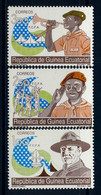 GUINEA ECUATORIAL , ED. 120 / 122 ** , BOY SCOUTS ,SOCIEDADES JUVENILES - Equatorial Guinea